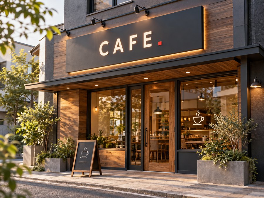 店舗看板のイメージ